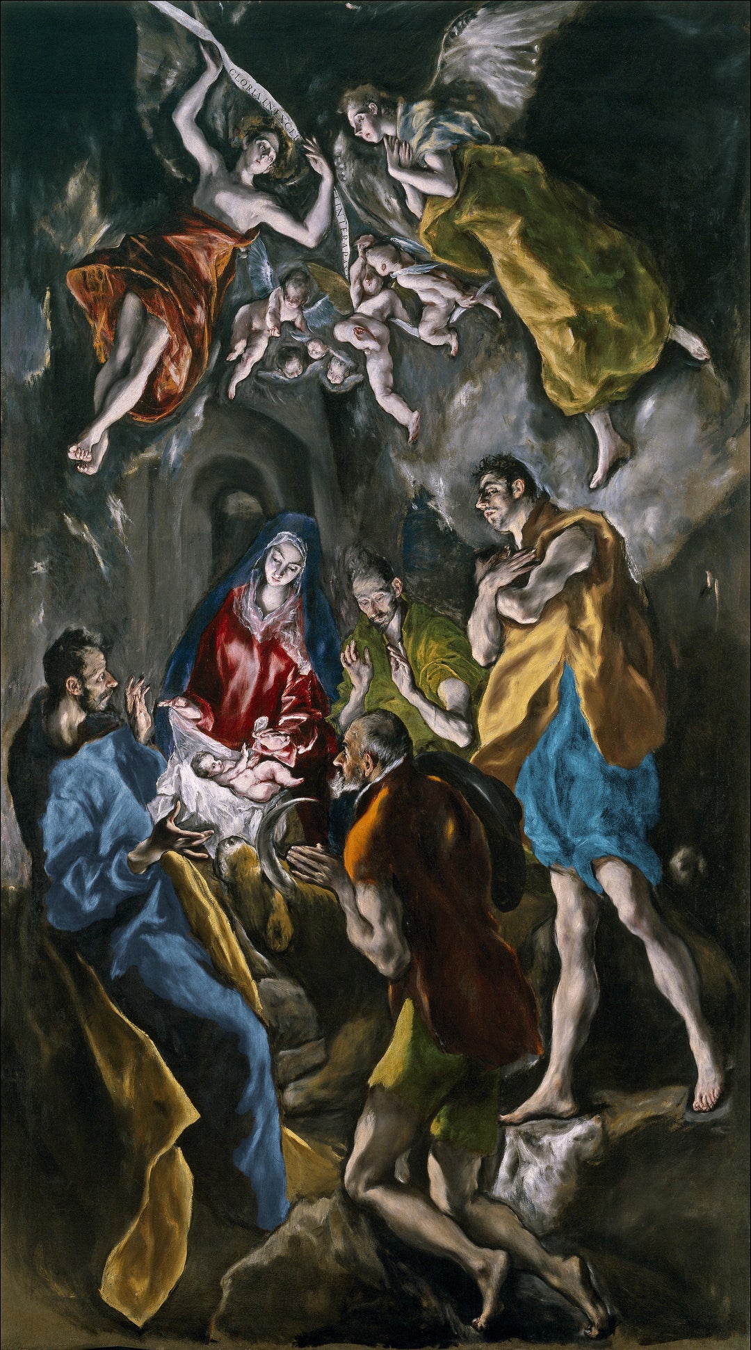 Adoración de los pastores, El Greco