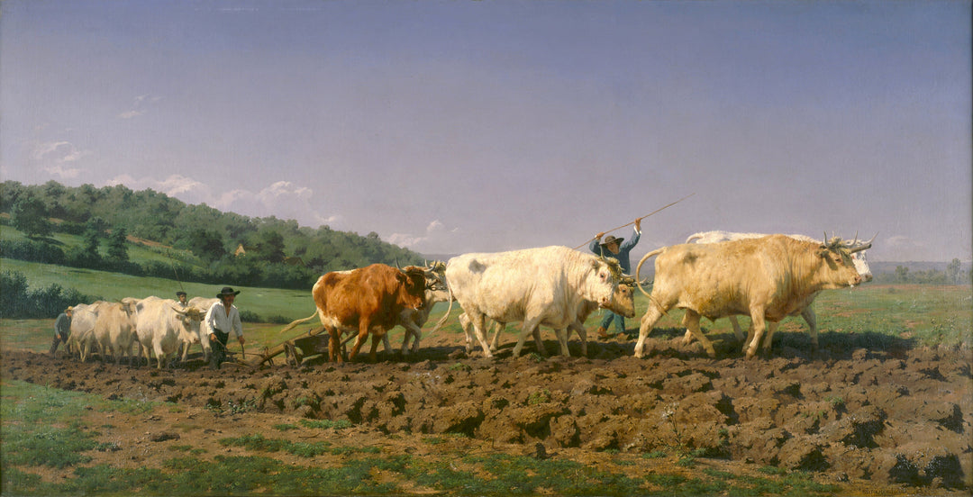 Arando en el Nivernais, Rosa Bonheur