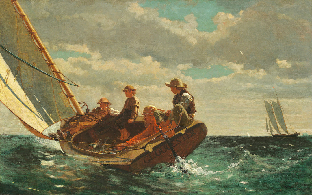 A toda vela (viento favorable), Homer
