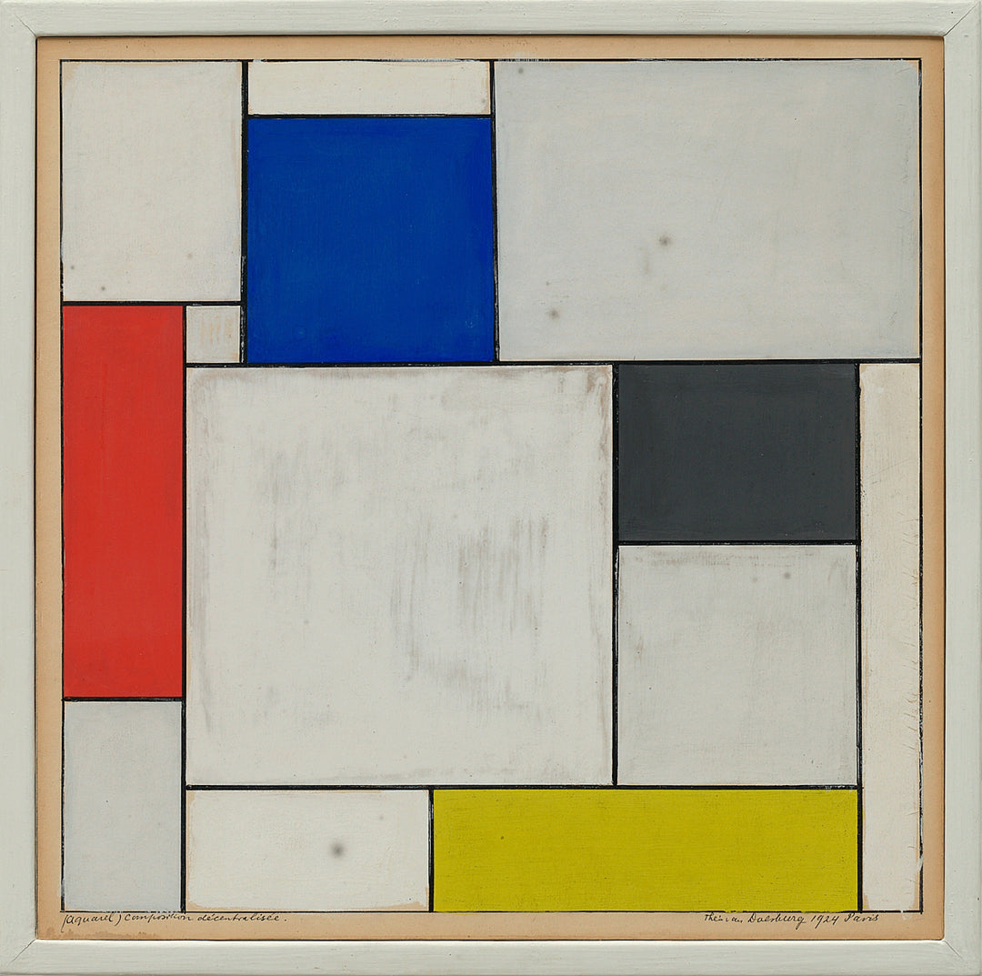 Composición descentralizada, Theo van Doesburg