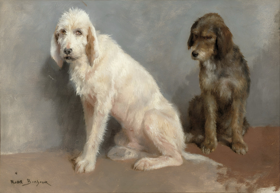 Estudio de dos perros, Rosa Bonheur