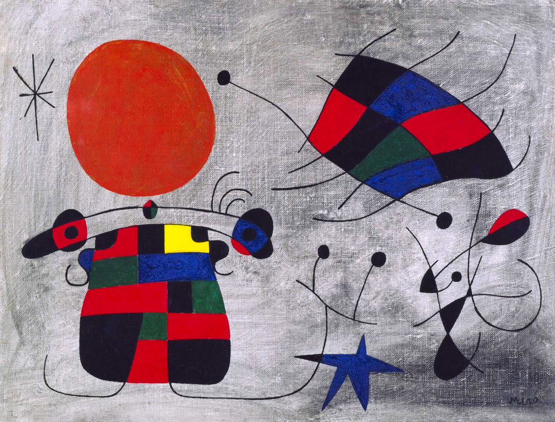 La sonrisa de las alas en llamas, Joan Miró
