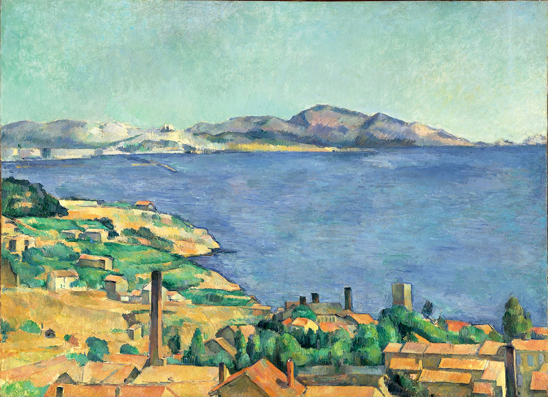 La bahía de Marsella, vista desde l'Estaque, Paul Cézanne