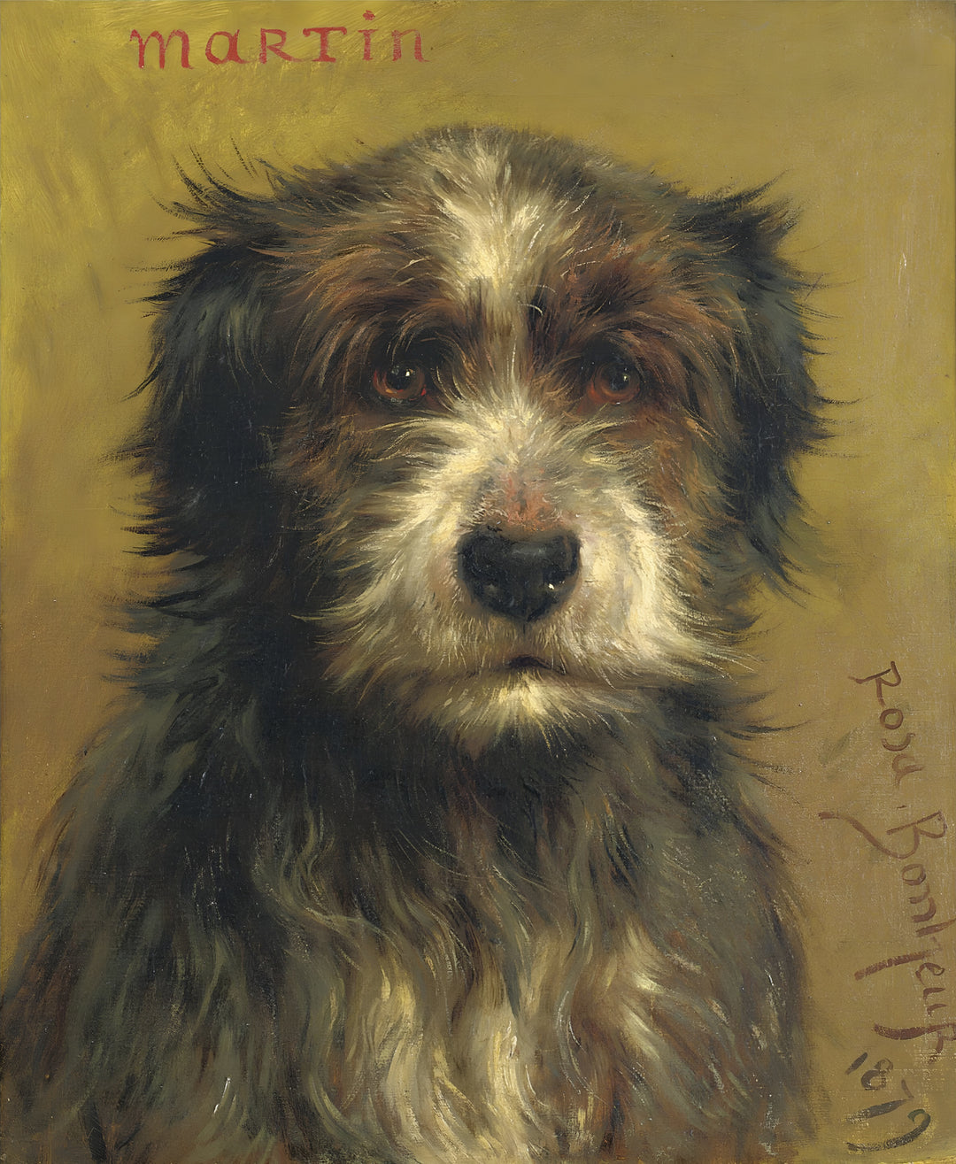 Martín, un terrier, Rosa Bonheur