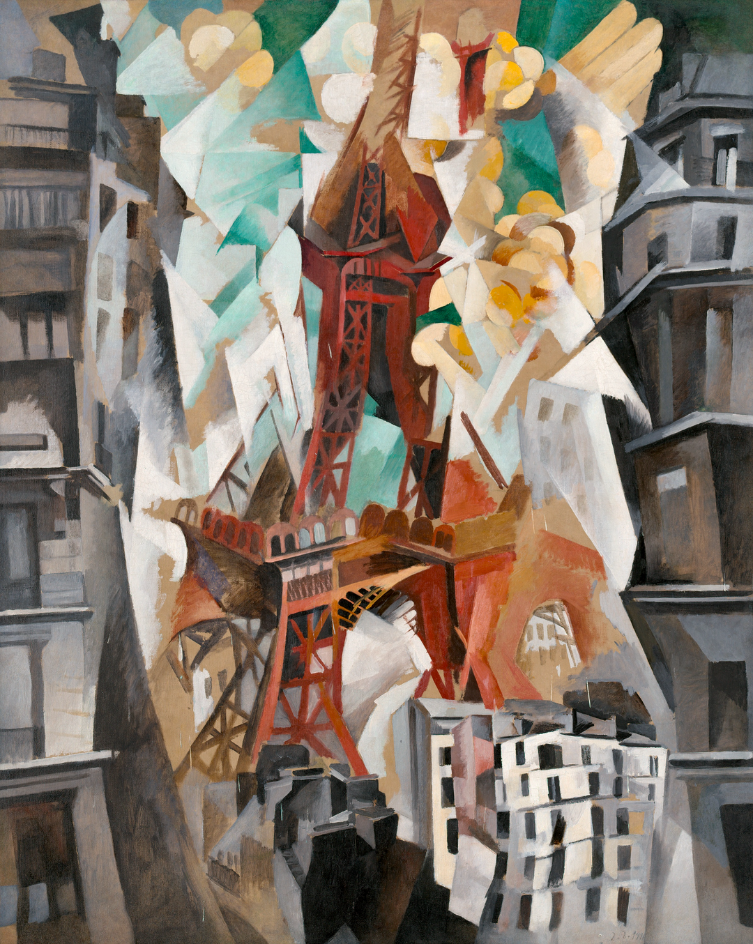 Campos de Marte: La torre roja, Delaunay