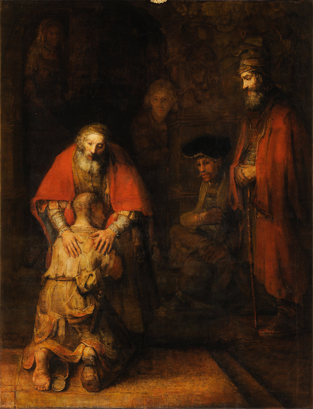 El retorno del hijo pródigo, Rembrandt