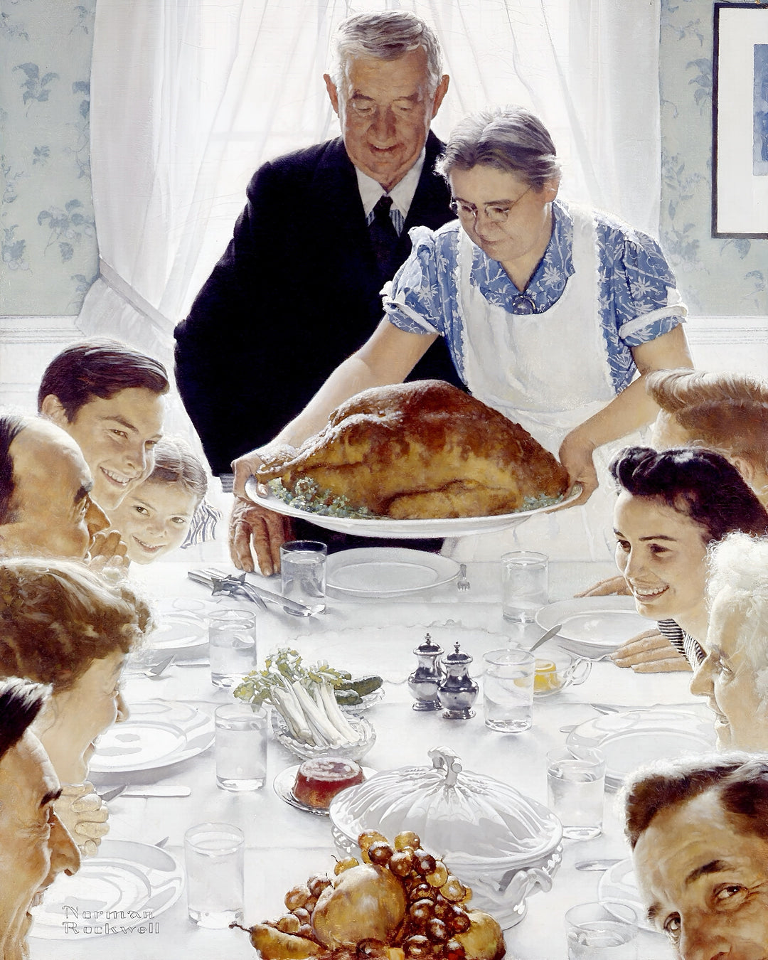 A salvo de las necesidades, Norman Rockwell