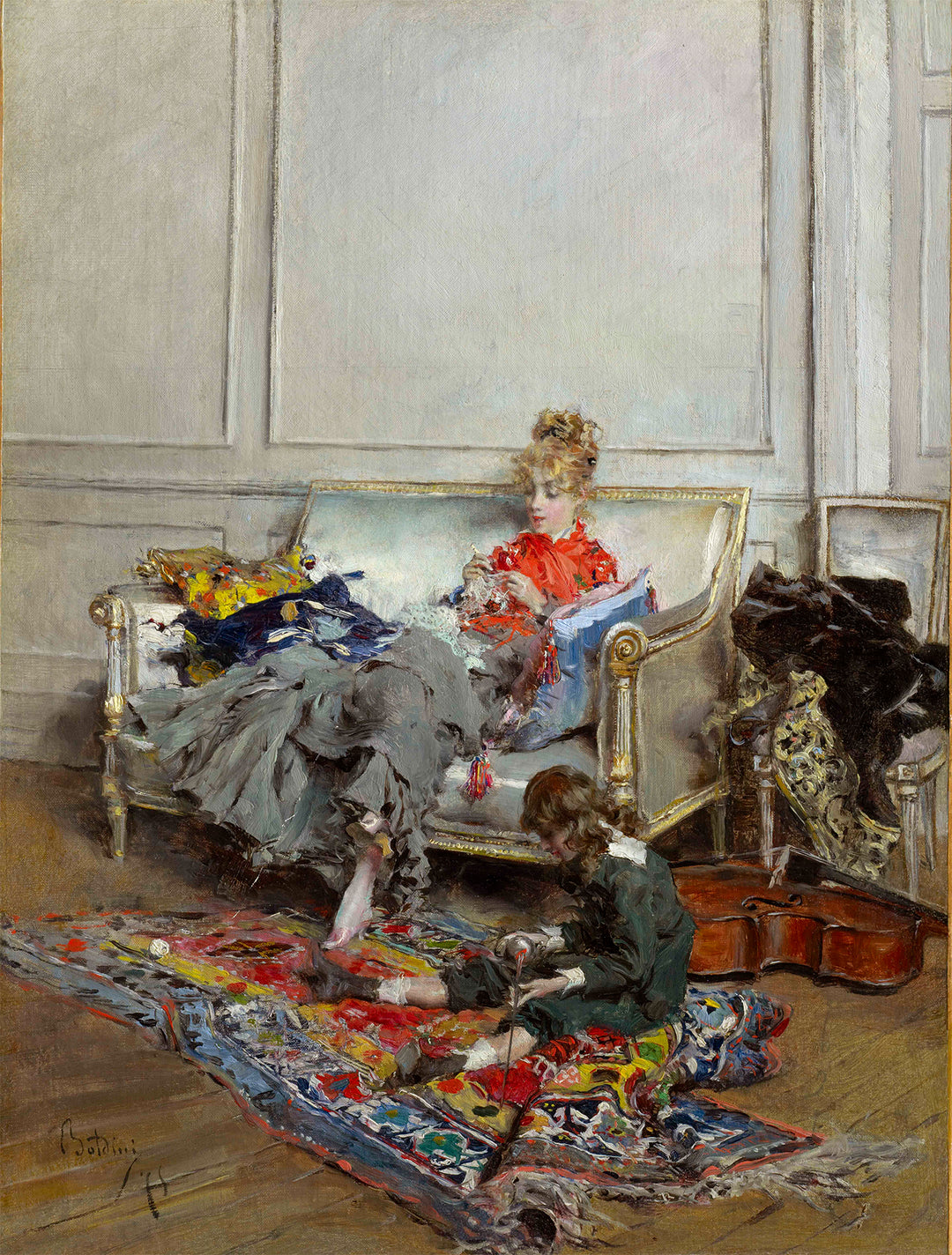Días de calma, Giovanni Boldini