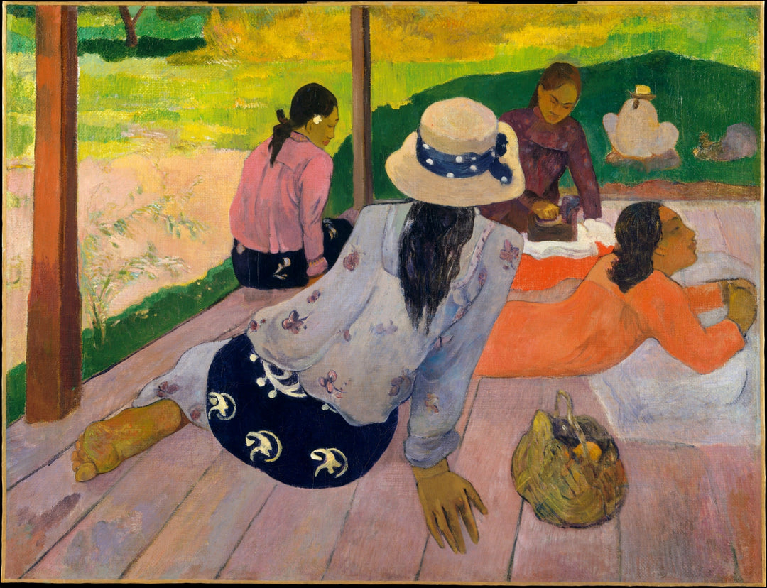 La siesta, Gauguin