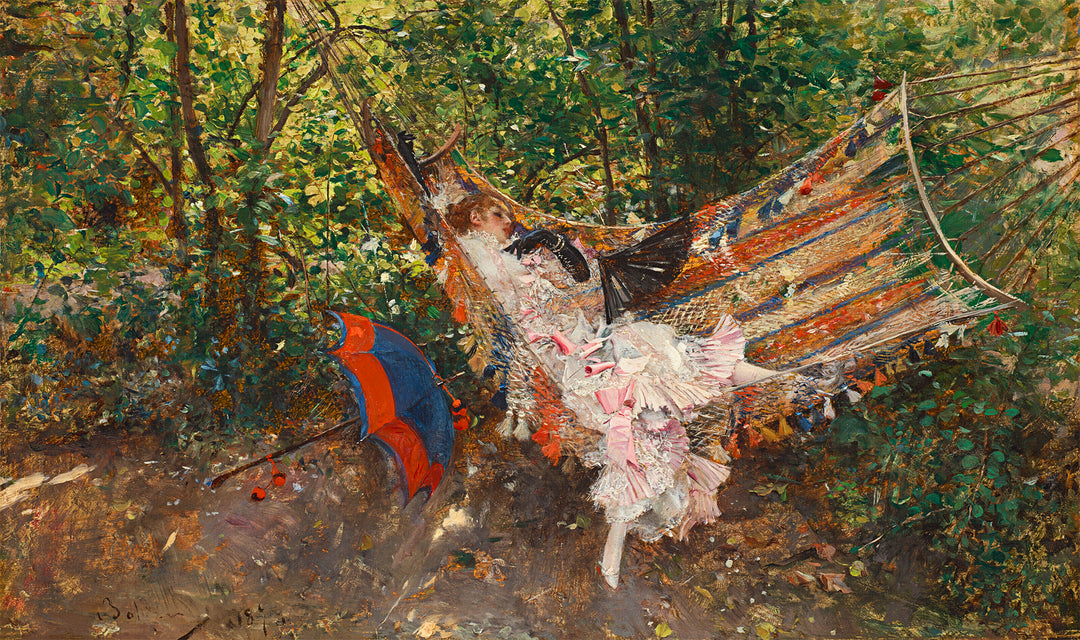 La hamaca, Giovanni Boldini