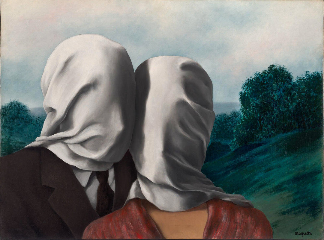 Los amantes II, René Magritte