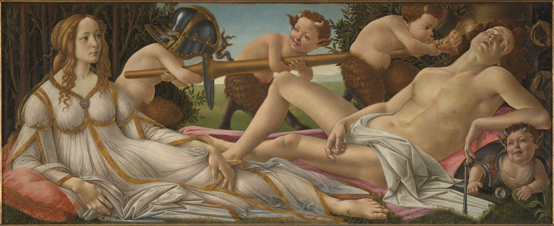 Venus y Marte, Sandro Botticelli