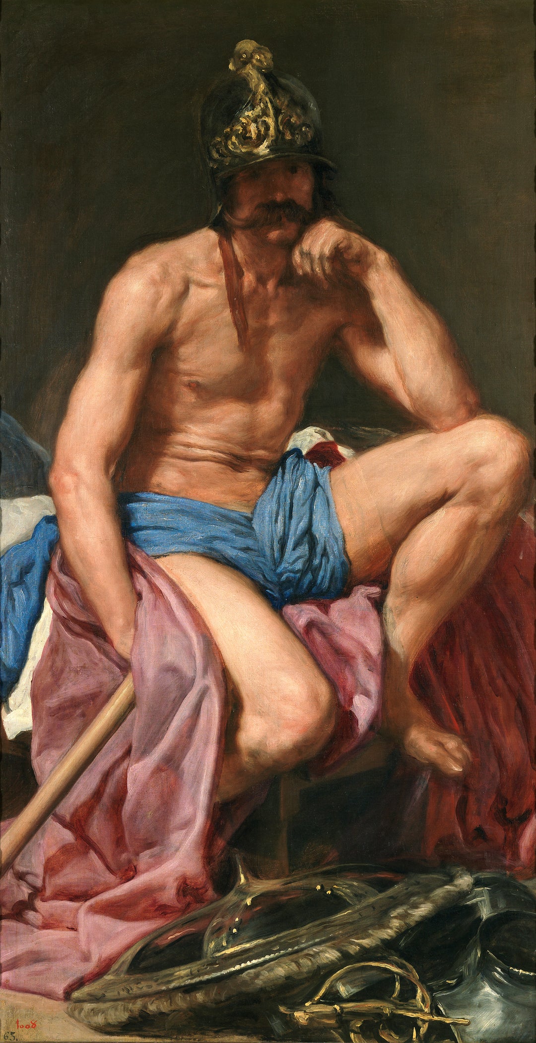 El dios Marte, Diego Velázquez