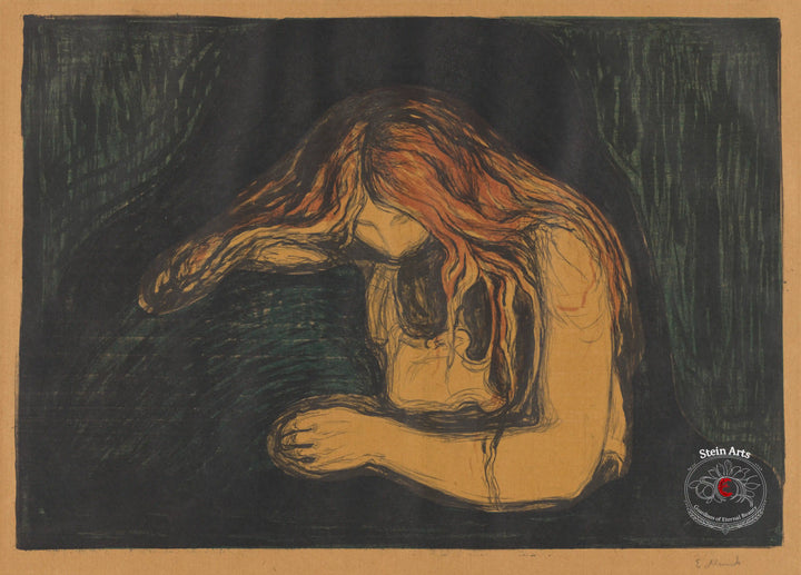 Amor y dolor (Vampiro), Edvard Munch