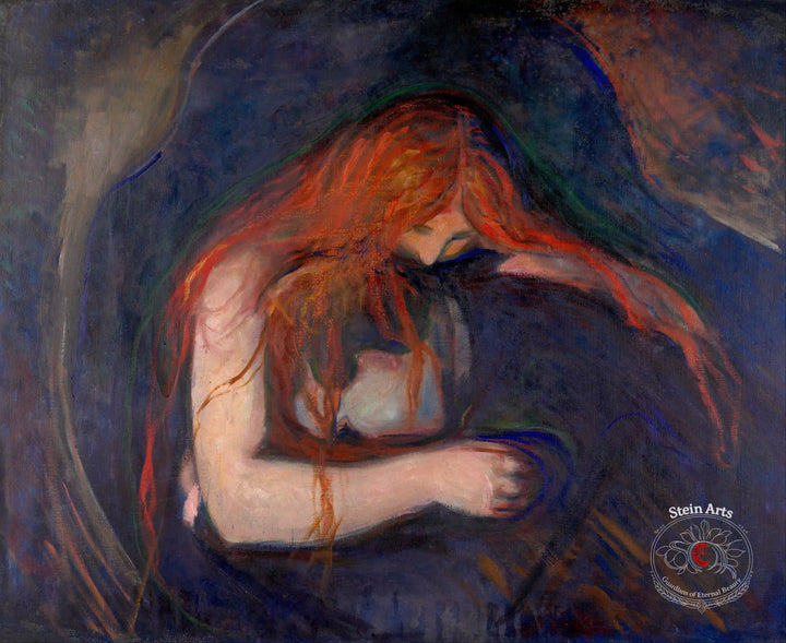 Amor y dolor (Vampiro), Edvard Munch
