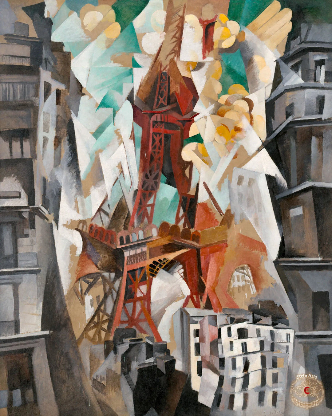 Campos de Marte: La torre roja, Delaunay