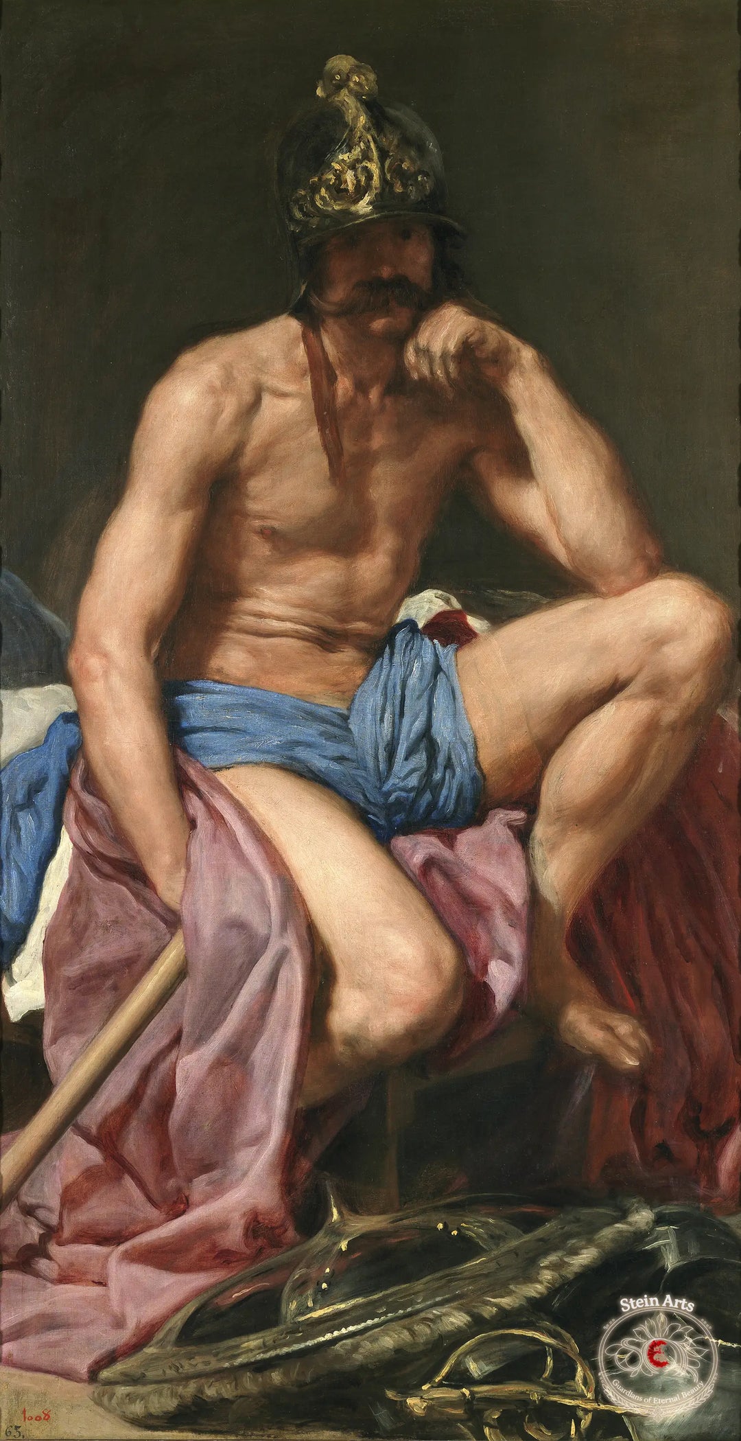 El dios Marte, Diego Velázquez