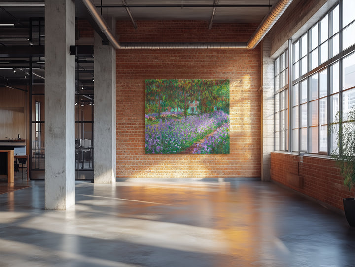El jardín del artista en Giverny, Monet