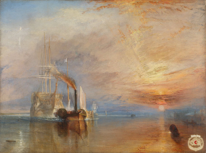 El último viaje del «Temerario», J. M. W. Turner