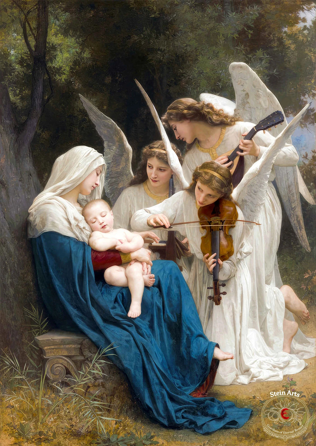 La canción de los ángeles, Bouguereau