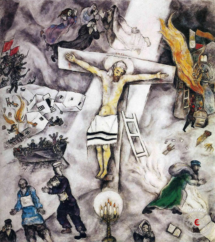 La crucifixión blanca, Chagall
