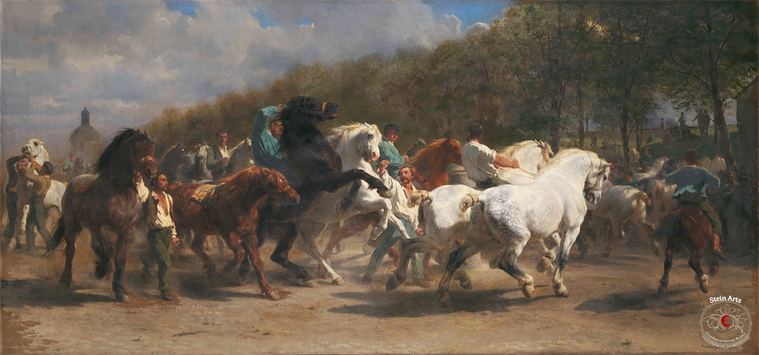 La feria de caballos, Rosa Bonheur