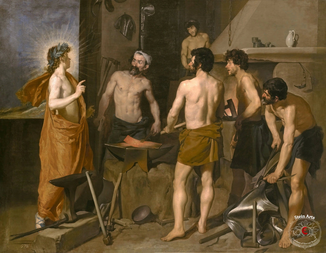 La fragua de Vulcano, Diego Velázquez