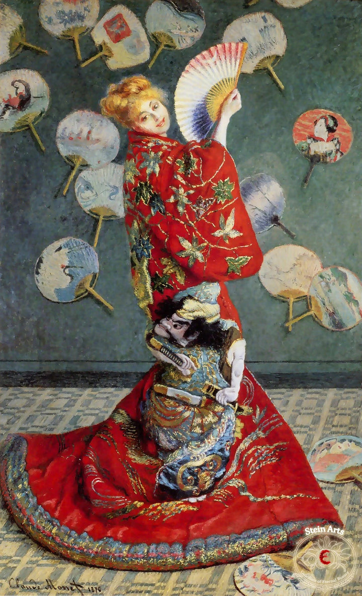 La japonesa (Camille Monet vestida de japonesa), Monet