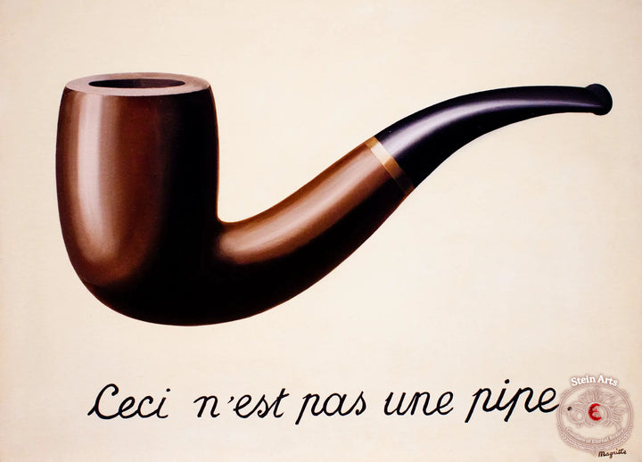 La traición de las imágenes (esto no es una pipa), René Magritte
