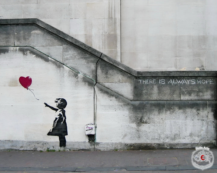 Niña con globo, Banksy