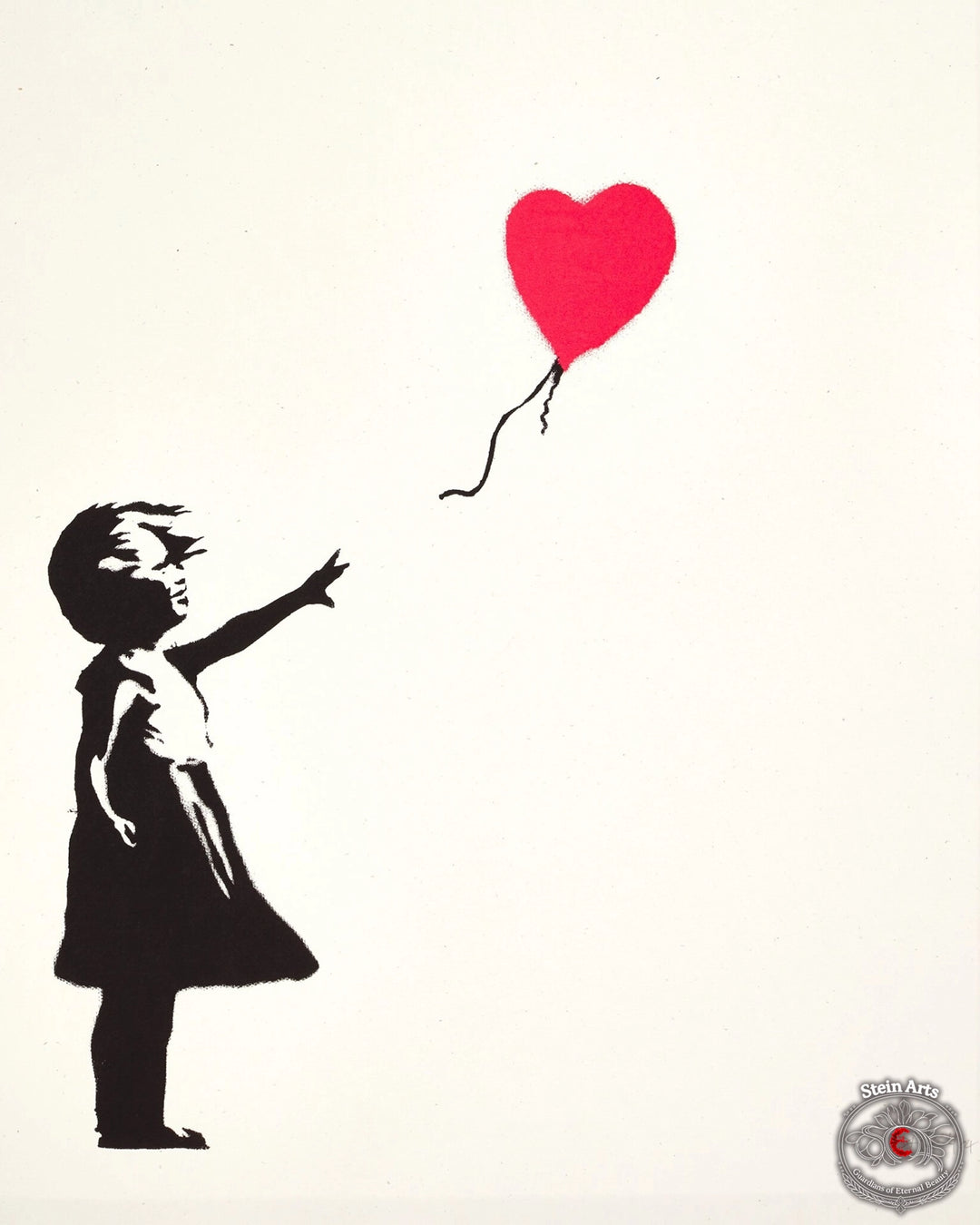 Niña con globo, Banksy