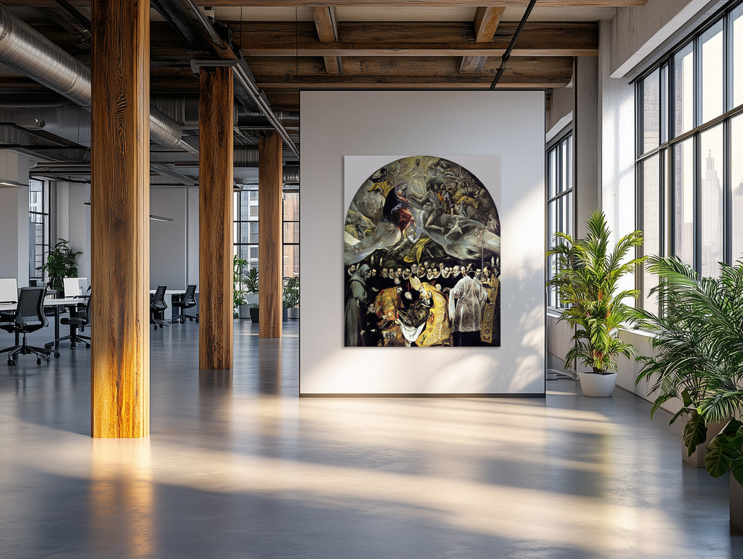 El entierro del conde de Orgaz - El Greco