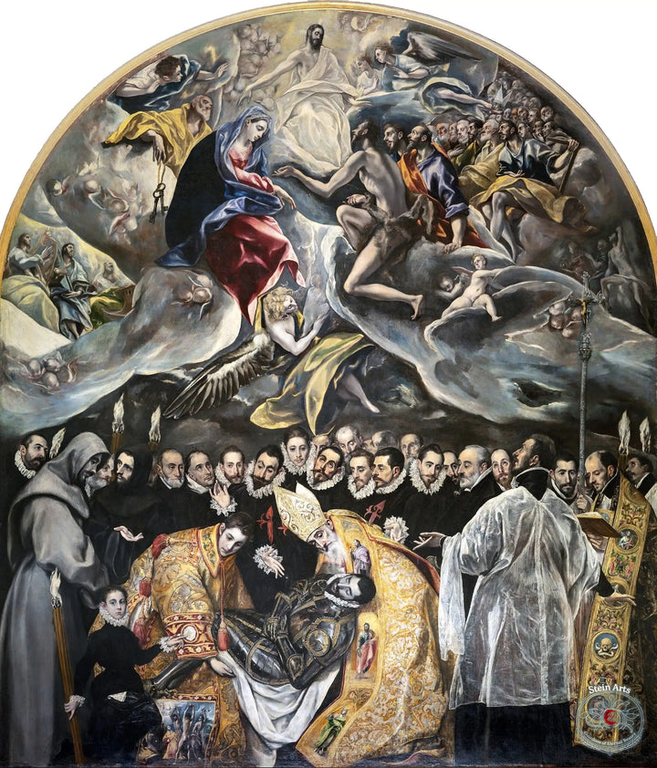 El entierro del conde de Orgaz, El Greco
