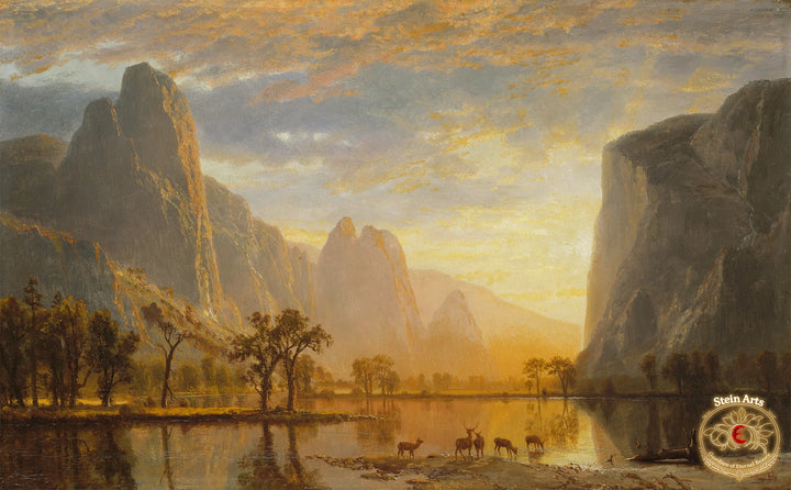 Valle de Yosemite, Albert Bierstadt