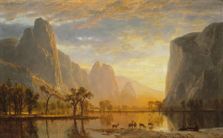 Valle de Yosemite - Albert Bierstadt