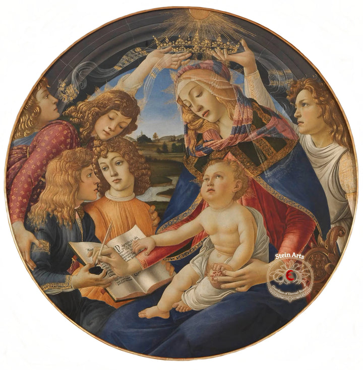 Virgen del Magnificat, Botticelli