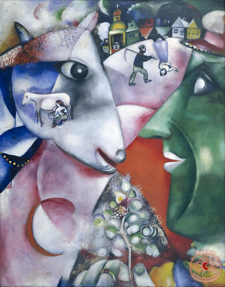 Yo y el pueblo, Chagall